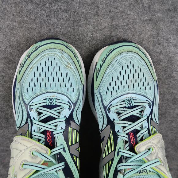 New Balance Shoes Womens 7 Running Sneakers 860v7 Wings Athletic Trainers Blue - Picture 10 of 13